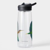 Waterfles (750ml) - Groene Reiger (Links)