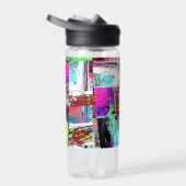 Waterfles – Abstract raster (Rechts)