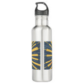 Waterfles - 'Begin je dag met dankbaarheid' Waterfles (Achterkant)