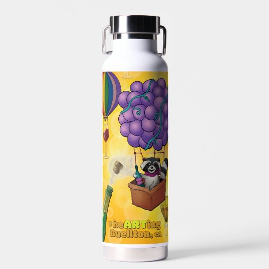 Waterfles - Bubbels (Voorkant)