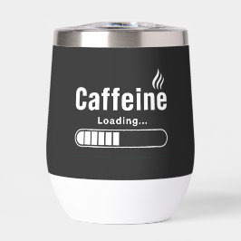 Waterfles – “Cafeïne wordt geladen…”