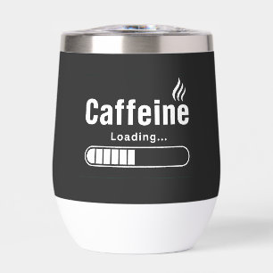 Waterfles – “Cafeïne wordt geladen…”