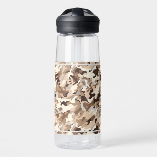 Waterfles Camo Print (Voorkant)