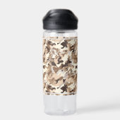 Waterfles Camo Print (Achterkant)