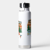 Waterfles Camping leven (Rechts)