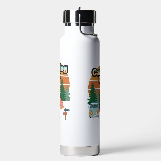 Waterfles Camping leven (Links)