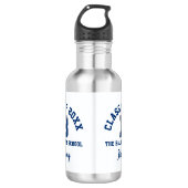 Waterfles De Baldwin School Logo Custom (Voorkant)