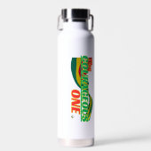 Waterfles - de moedige (Voorkant)