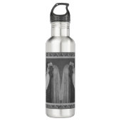 Waterfles  Deco dansers (Voorkant)