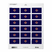 Waterfles Etiket (Full Sheet)