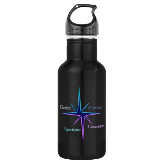 Waterfles 'everyday symbols'-symbolen (Voorkant)