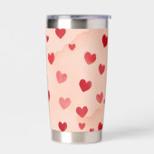 Waterfles geïsoleerde tumbler geïsoleerde drinkbeker (Links)