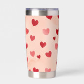 Waterfles geïsoleerde tumbler geïsoleerde drinkbeker (Achterkant)