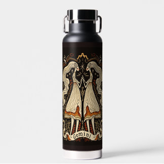 Waterfles Gemini Hemelse Zodiac Art