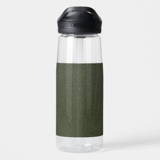  waterfles | gespikkeld mos groen (Achterkant)