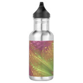 Waterfles Groene Magenta Asymmetrische fractal (Rechts)