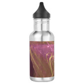 Waterfles Groene Magenta Asymmetrische fractal (Links)