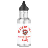 Waterfles Harriton High School Logo Custom (Links)
