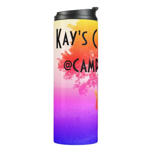 Waterfles Helder Super Cool Thermosbeker (Gedraaid links)