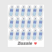 Waterfles Hydrate Herinnering Zelfzorg Tracker Sticker (Vel)