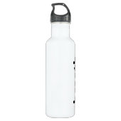 Waterfles – Hydrate in stijl Waterfles (Achterkant)