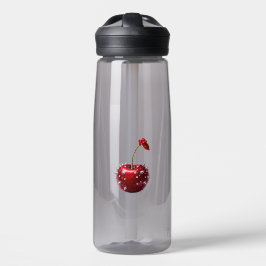 Waterfles in kersenrockstijl