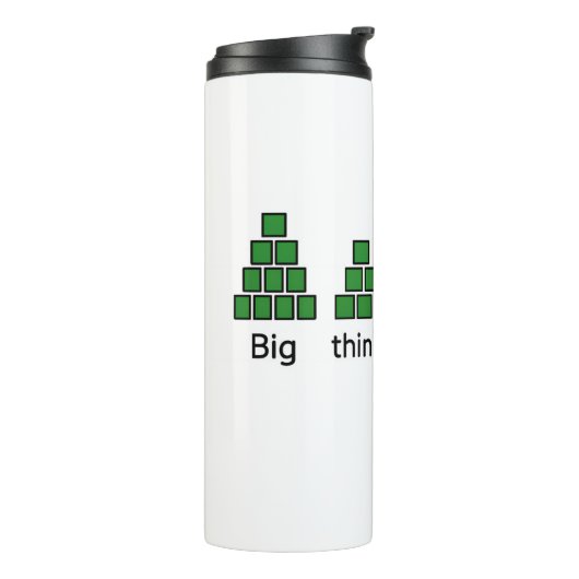 Waterfles - Inspirerend Thermosbeker (Gedraaid links)