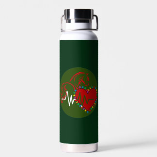 Waterfles Kerstmis Logo