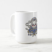 Waterfles Koffiemok (Voorkant links)