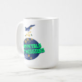 waterfles koffiemok (Voorkant links)