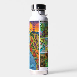 Waterfles - Kronkelende Rivier