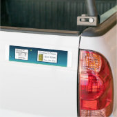Waterfles Label Fireflies en Mason Jars Sunset Bumpersticker (Op Truck)