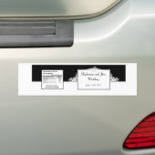 Waterfles Label Zomer Liefde en Sea Shells Bumpersticker (Op auto)