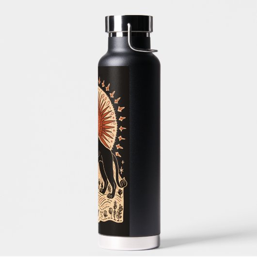 Waterfles Leo Celestial Zodiac Art (Links)