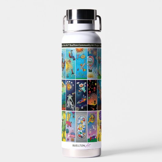 Waterfles - limonade (Achterkant)