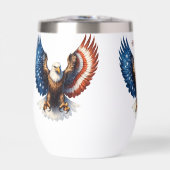 Waterfles - Majestic Kale Adelaar met Vleugels (Voorkant)