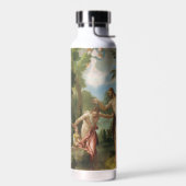 Waterfles met afbeelding van de Doop van onze Heer (Links)