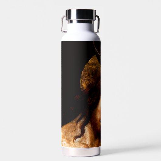 Waterfles met afbeelding van de Doop van onze Heer (Voorkant)