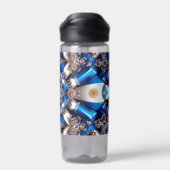 Waterfles met Argentijnse kleuren Design (Achterkant)