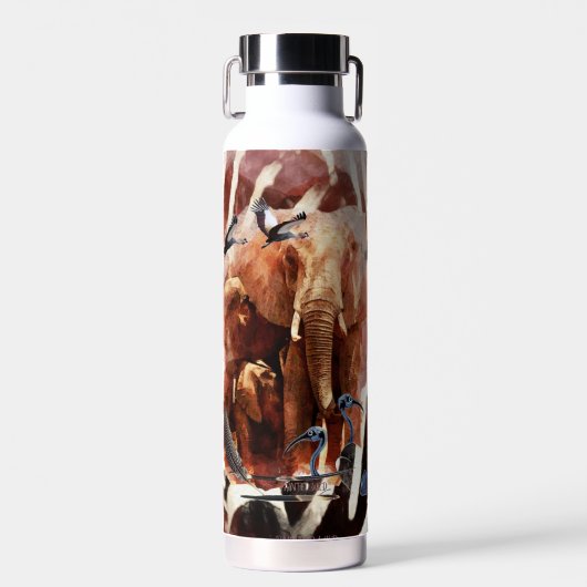 Waterfles met de geest van de wildernis (Voorkant)