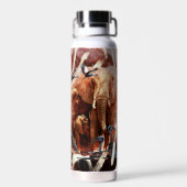 Waterfles met de geest van de wildernis (Achterkant)