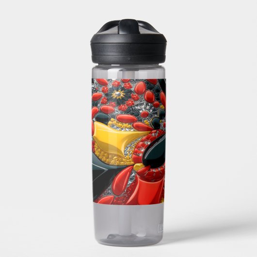 Waterfles met Duitsland Kleuren Design (Voorkant)