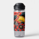 Waterfles met Duitsland Kleuren Design (Achterkant)