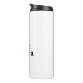 Waterfles met eigen naam thermosbeker (Geroteerd rechts)