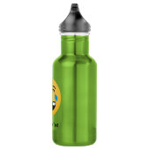 Waterfles met gezicht met tranen van blijdschap (Rechts)