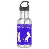 Waterfles met kat ontwerp (Voorkant)