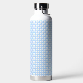 Waterfles met ruitpatroon