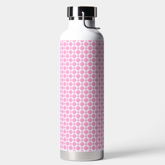 Waterfles met ruitpatroon (Links)