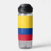 Waterfles met vlag van Colombia (Achterkant)