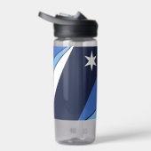 Waterfles met vlag van Columbia, S.C. (Rechts)